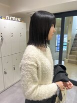 オーシャン(Ocean) 【OceanHair&Life田中愛梨】10代20代/切りっぱなし/ストレート