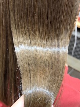 ルシードスタイルアイフラット(LUCIDO STYLE I-FLAT)の写真/【髪質改善トステア99％配合◎】繰り返す度に髪が◇ダメージが気になる方にもおススメ！