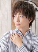 20代30代ツイスパアースカラー伸ばしかけメンズショートR草加