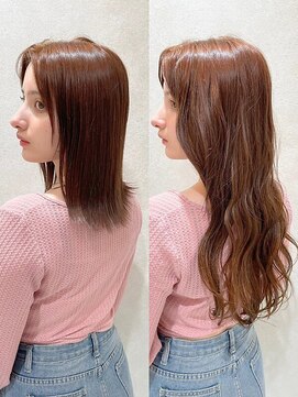 アンククロス 青山店(ANKH CROSS) ゆるふわロング×エクステ×レイヤー before→after【Masashi】