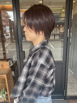 ヘア プロデュース キュオン(hair produce CUEON.) 大人ショート/コンパクトショート/耳かけショート