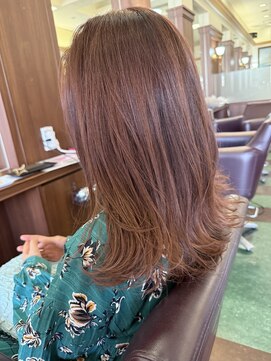 シャンプー ボーイ 宮崎柳丸店(SHAMPOO BOY) ピンクブラウン【宮崎市/カラー】