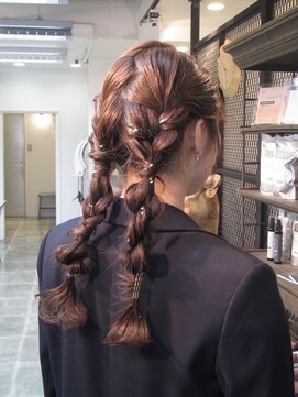 チックタック モーガン エアライン(TICK-TOCK MORGAN airline) 【MORGAN】お呼ばれヘア