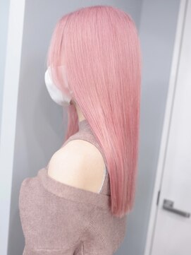 プネル 渋谷(PUNEL) ピンク　ケアブリーチ　渋谷