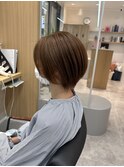 ショート／ショートボブ／ヘアドネーション