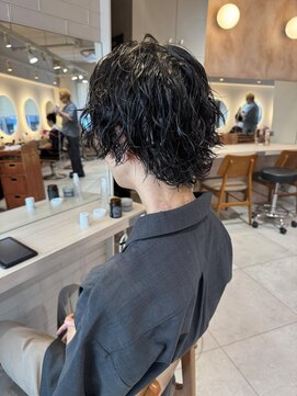 キャンバス バイ ネオリーブ 横浜西口(Canvas by neo.) 横浜★メンズツイストスパイラルパーマ