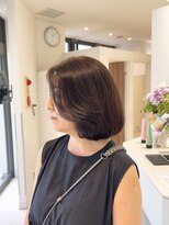 サロンイクエヤマザキ 麻布十番(SALON IKUE YAMAZAKI) 大人ボブ