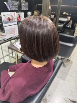 ヘアーサロンデフォーエバールークス(hairsalon de Forever Lux) 派手すぎない☆白髪ぼかしナチュラルハイライトカラー