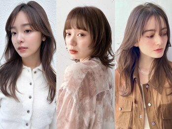 シュリット(schritt)の写真/【前髪カット￥1100/カット+カラー￥5500~】圧倒的なカット技術と似合わせ力で"第一印象から可愛くなれる"☆