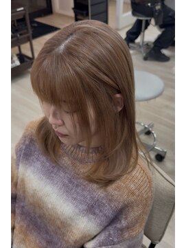 ブリーチカラー/ミルクティーベージュ