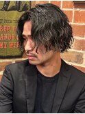 ニュアンスパーマ/波巻きツイストスパイラル[広島/理容室]