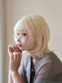シスタ(SISTA) ハイトーン×レイヤー流行りのレイヤーで可愛く【自由が丘駅】