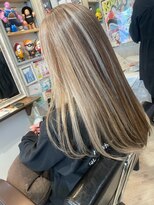 ヘア メイク ココ(hair make coco)&nbsp;ハイライト★ミルクティー
