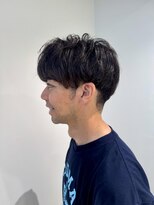 ジェコ ヴェール 祐天寺(gecko.vert)&nbsp;癖毛を活かしたマッシュスタイル