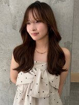 アロ 梅田(alo)&nbsp;【苗代萌】レイヤーカット×チョコレートブラウン