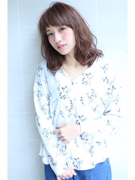 オーロ(ORO) パーソナルカラーのオン眉ラフリッジウェーブ