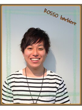 バーバーショップ テト キタヤマ(barber shop tete kitayama) 【ROSSO】メンズカラースタイル ナチュラルレッド【barbiere】