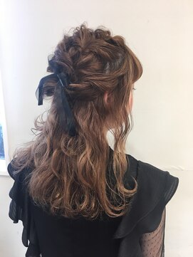 エムサロン 前橋川原(emusalon) ［emusalon］ミディアム × シフォンブラウン