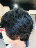 クセを活かしたショートボブ☆^ ^