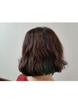 美容室テク アート バイ シック ゆるふわボブ