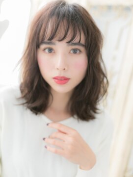 モッズ ヘア 福岡姪浜店(mod's hair) *mod's姪浜*…くせ毛風スパイラルカールのくびれセミディc