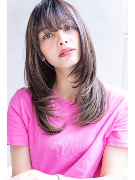 レニーバイエース(LANY by ACE) 【LANY 横浜】 シースルーバング×クリアグレージュ