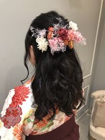 neolive ginza  和装にもOK ハーフアップ