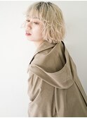 【ACA】カジュアルラフなハイトーンフレンチボブ