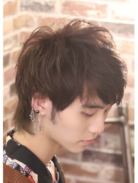 サードプレイス(Third Place) マッシュウルフ インナーカラー