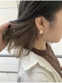 【Zina札幌】フリンジウェーブ前髪大人かわいいインナーカラー