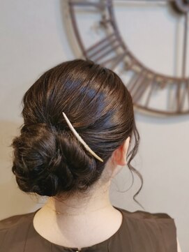 ヘアセットサロン ミント(Hair set salon MINT) 綺麗めアップスタイル