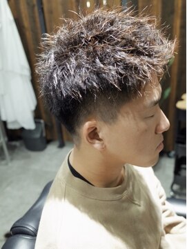 ツイストパーマ ベリーショート L ライフヘアー 堺大浜 Life Hair のヘアカタログ ホットペッパービューティー