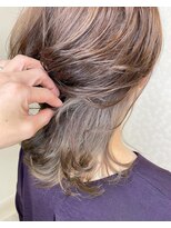 ヘアーアンドメイク ドレス(DRESS)&nbsp;インナーカラー　ベージュ系