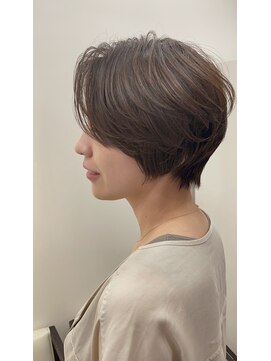 エミヲ 石川町(emiwo) 『ハンサムショート』★ダークモカブラウン