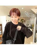 シー(SEE.) short×coralpink