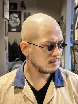 スキンヘッド L バーバー スタジオ ラフテル Barber Studio Raftel のヘアカタログ ホットペッパービューティー