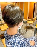 大人の髪質改善ショートボブ