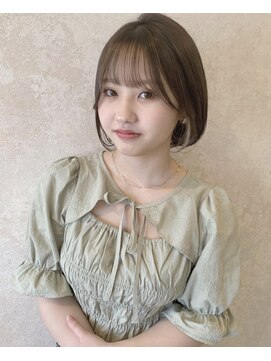 アンニュ(annuy) ミニボブ×インナーカラー♪