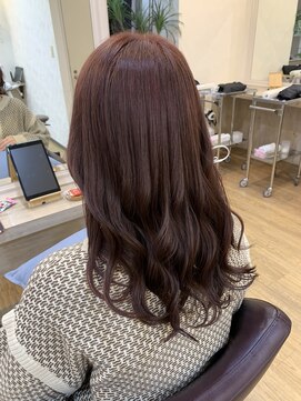 フラット 千葉(Flat.) ピンクバイオレット×ロングヘア【千葉】