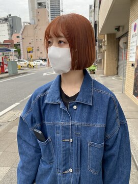 ブリックバイブレイス 千葉 千葉中央(brick by brace) ナチュラルなオレンジカラー