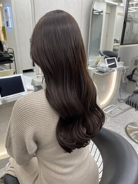 ロンド マーレ 天神大名店(Lond mare) 前髪カット 韓国ヘア 髪質改善 くびれ チョコレートブラウン