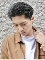 フランクスバーバー アンド ビアークラブ(FRANK'S BARBER and BEER CLUB)&nbsp;ワイルドアップバング刈り上げツーブロックオールバック