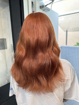 シェノン 表参道(CHAINON) ★ふんわりオレンジカラー★