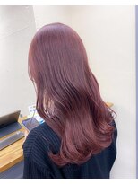 ヘア デザイン ヴェルダ(hair design Verda) ブリーチ無しダブルカラーピンクブラウン