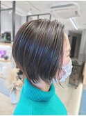 ショートボブ☆全体ハイライト