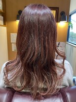 チアー ヘアリラクゼーション(cheer HAIRRELAXATION)&nbsp;レッドピンクカラー