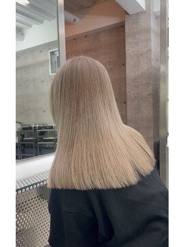 イキ 表参道(iki omotesando) ハッシュカット/フルバング/似合わせカット/ブラウン