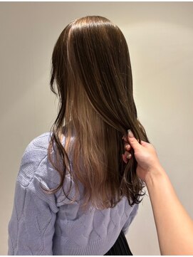 ベレーザ 渋谷(BELEZA) 7528ニュアンスカラーハイトーンバレイヤージュインナーカラー
