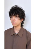 アウェイク(AWAKE)&nbsp;外国人風メンズミディアムウルフ【AWAKE丸山卓哉】