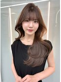 韓国/髪質改善/博多韓国ヘア/顔まわり/レイヤー/前髪/上通り